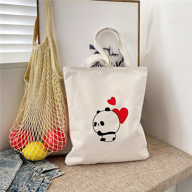 Women's Graphic Print Shoulder Bag – Cute Printed Mommy Tote with Multiple Pockets