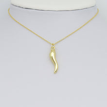 Load image into Gallery viewer, Gold Chili Shape Charm Pendant, Sku#LK1063