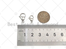 Load image into Gallery viewer, High Quality Stainless Steel Lobster Claw Clasp, Simple Lobster claw clasp, Silver Lobster Claw, 12mm/15mm Wholesale Lobster Claw, sku#C116