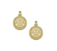 Load image into Gallery viewer, Gold Medallion Tu Teng coin Coin Charm, Sku#LX152