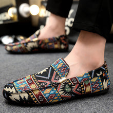 Load image into Gallery viewer, Men's Casual Slip-On Canvas Loafers | Breathable Round Toe Shoes