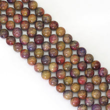 Load image into Gallery viewer, Galaxy Jade Round Smooth Beads, Sku#U1725