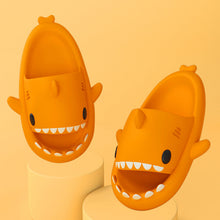 Load image into Gallery viewer, Cartoon Shark Slippers Funny Cute Soft EVA Indoor Outdoor Shoes