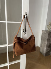 Load image into Gallery viewer, Retro Matte Genuine Leather Large Capacity Tote Shoulder Bag – Women's Everyday Carry