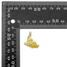 Load image into Gallery viewer, Gold Yellow Butterfly Charm, Sku#LK869
