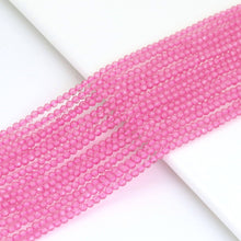 Load image into Gallery viewer, 3mm Pink Crystal Round Faceted Beads, Sku#U1865