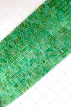 Load image into Gallery viewer, High Quality Chrysoprase Rondelle Smooth Beads, 2x4mm/3x5mm Natural Chrysoprase Beads, 15.5'' Full Strand, Sku#U1249