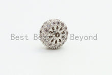 Load image into Gallery viewer, CZ Micro Pave Spacer Beads, Rondelle Spacer Beads,Sku#G48