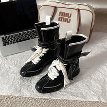 Load image into Gallery viewer, Vintage Leather Dr. Martens-Style Height-Increasing Boots