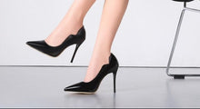Load image into Gallery viewer, Women's Stiletto Pumps | Patent Leather Pointed Toe High Heels | Sarah Express