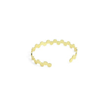 Load image into Gallery viewer, Shinny Gold Round Disc Adjustable Bracelet, Sku#A299