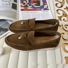 Load image into Gallery viewer, Women's British-Style Loafers - Flat Heel Slip-On Shoes for Spring Summer | Sarah Express