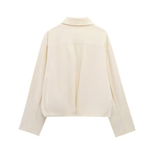 Load image into Gallery viewer, European And American-style Lapel Long-sleeve Zip-up Baseball Uniform Jacket