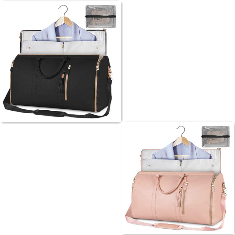 Women's Large Capacity Waterproof Travel Duffle Bag – Foldable Weekender Tote | Sarah Express