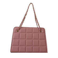 Load image into Gallery viewer, Plaid Bag Womens Small Diamond-Pattern Embroidered Grid Shoulder Bag