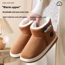 Load image into Gallery viewer, Rechargeable Electric Heated Slippers - USB Foot Warmer Shoes for Winter Home Use