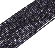 Load image into Gallery viewer, Blue Goldstone Round Faceted Beads, 2mm/3mm/4mm, Sku#U1481