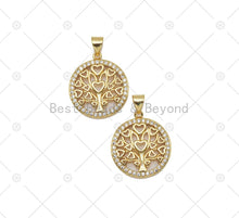 Load image into Gallery viewer, CZ Life Tree Charm,  Sku#LK562