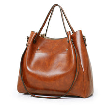 Load image into Gallery viewer, Women's Retro 4-Piece Handbag Set - PU Leather Shoulder Bag with Wallet &amp; Accessories