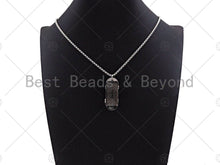 Load image into Gallery viewer, Skateboard pendant Chain Necklace-Bible verse Cross Engraved Pendant, Stainless Steel Men's Necklace - Pendant Necklace , sku#L344