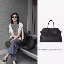 Load image into Gallery viewer, Women's Textured Suede Commuter Tote Bag - Premium PU Leather Handbag with Multiple Compartments