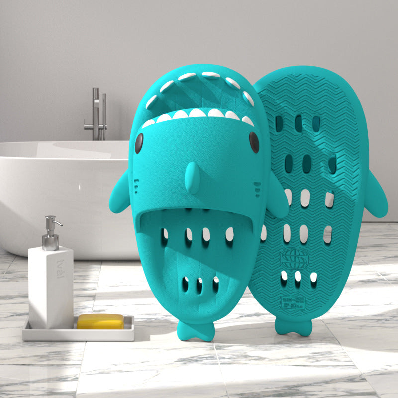 Shark Slides Shower Shoes With Drain Holes