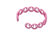 Load image into Gallery viewer, Colorful Enamel Smiley Face Adjustable Bracelet, Sku#X375