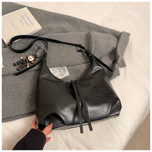 Load image into Gallery viewer, Retro Korean-Style PU Leather Shoulder Bag