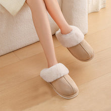 Load image into Gallery viewer, Plush Fur Slippers - Warm Non-Slip Indoor House Shoes