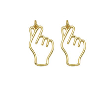 Load image into Gallery viewer, Love You Hand Gesture Charm, Sku#F1465