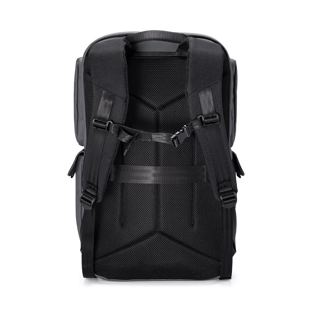 Men's Business Backpack With Large Laptop Capacity — Dark Gray