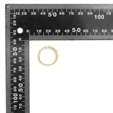 Load image into Gallery viewer, Gold Silver Oval Link Adjustable Wrap Ring, Sku#A289