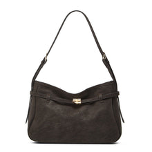 Load image into Gallery viewer, Retro Tote Bag With Belt Buckle Large-capacity Shoulder Bag