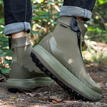 Load image into Gallery viewer, Men's High-Top Hiking Boots - Waterproof Non-Slip Mountaineering Boots with Shock Absorption