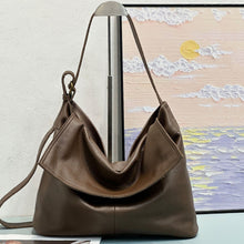 Load image into Gallery viewer, Women's Genuine Leather Crossbody Bag – Urban Minimalist Shoulder Bag
