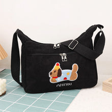 Load image into Gallery viewer, Retro Corduroy Tote Bag