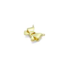 Load image into Gallery viewer, White Enamel Bow Charm Pendant, Sku#LK1206