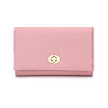Load image into Gallery viewer, Women's PU Leather Wallet with Lock Closure | Influencer Style | Sarah Express