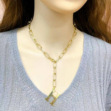 Load image into Gallery viewer, Large Plain Initial Alphabet Letter Charm, SKU#A219