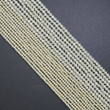 Load image into Gallery viewer, Light Yellow CZ Round Faceted Beads, Sku#U1867