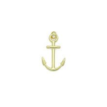 Load image into Gallery viewer, Gold Anchor Charm Pendant, Sku#LK1151