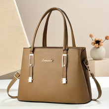 Load image into Gallery viewer, PU Leather Tote Handbag