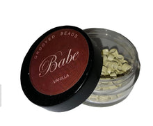 Load image into Gallery viewer, Babe 100 Pieces Grooved Beads Vanilla