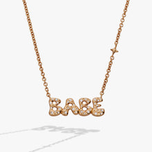 Load image into Gallery viewer, 'Babe' Bubble Crystal Pendant Necklace