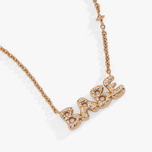 Load image into Gallery viewer, 'Babe' Bubble Crystal Pendant Necklace