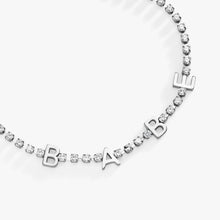 Load image into Gallery viewer, "Babe" Crystal Tennis Bracelet