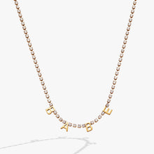 Load image into Gallery viewer, “Babe” Crystal Tennis Necklace
