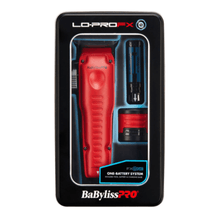 Load image into Gallery viewer, BaBylissPRO FXONE Lo-ProFX Limited Edition Matte Red Clipper and Trimmer