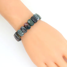 Load image into Gallery viewer, 9x14mm Faceted Rectangle Stretchy Bracelet, Sku#U1980