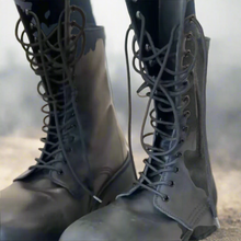 Load image into Gallery viewer, Cyberpunk Dystopian Harajuku Boots Unisex